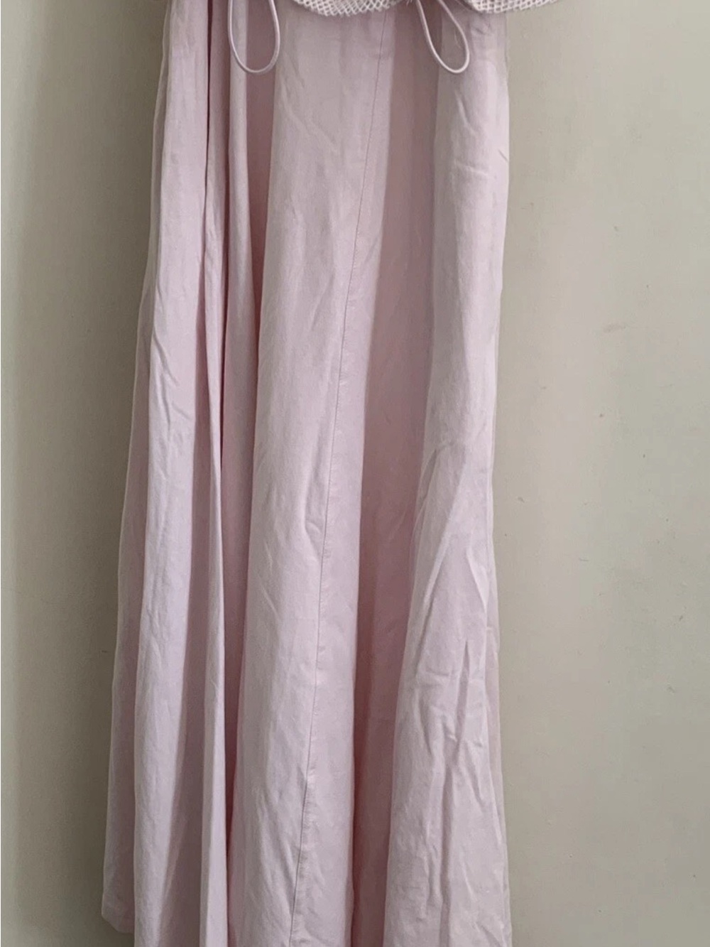 Daily practice Anthropologie Forward Line midi dress new NWT cotton pink XXS - Picture 7 of 12